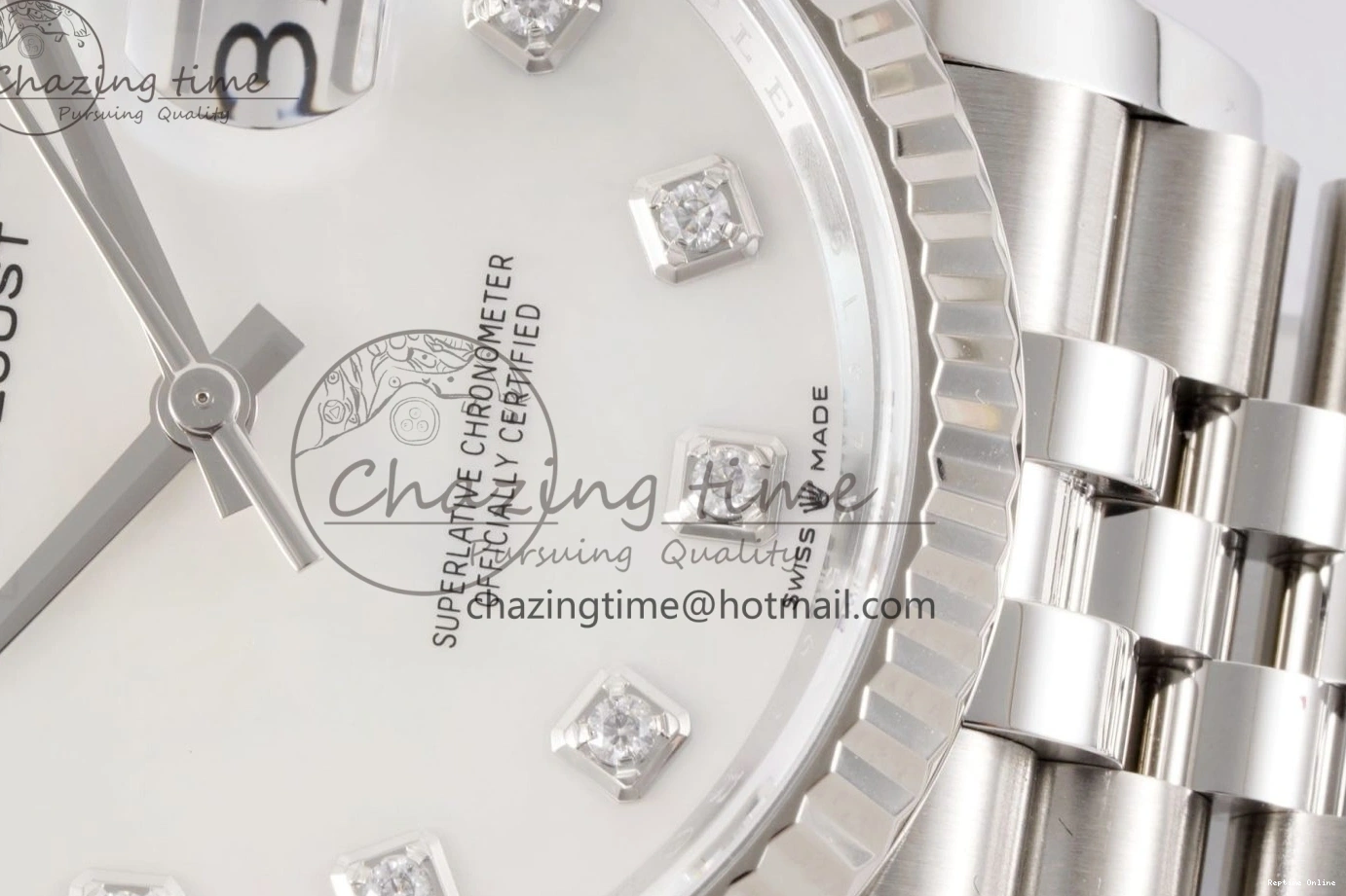 0419 DateJust 36 126234 Clean 1:1 Best Edition 904L Steel White MOP Diamonds Dial on Jubilee Bracelet VR Youthful 1992
